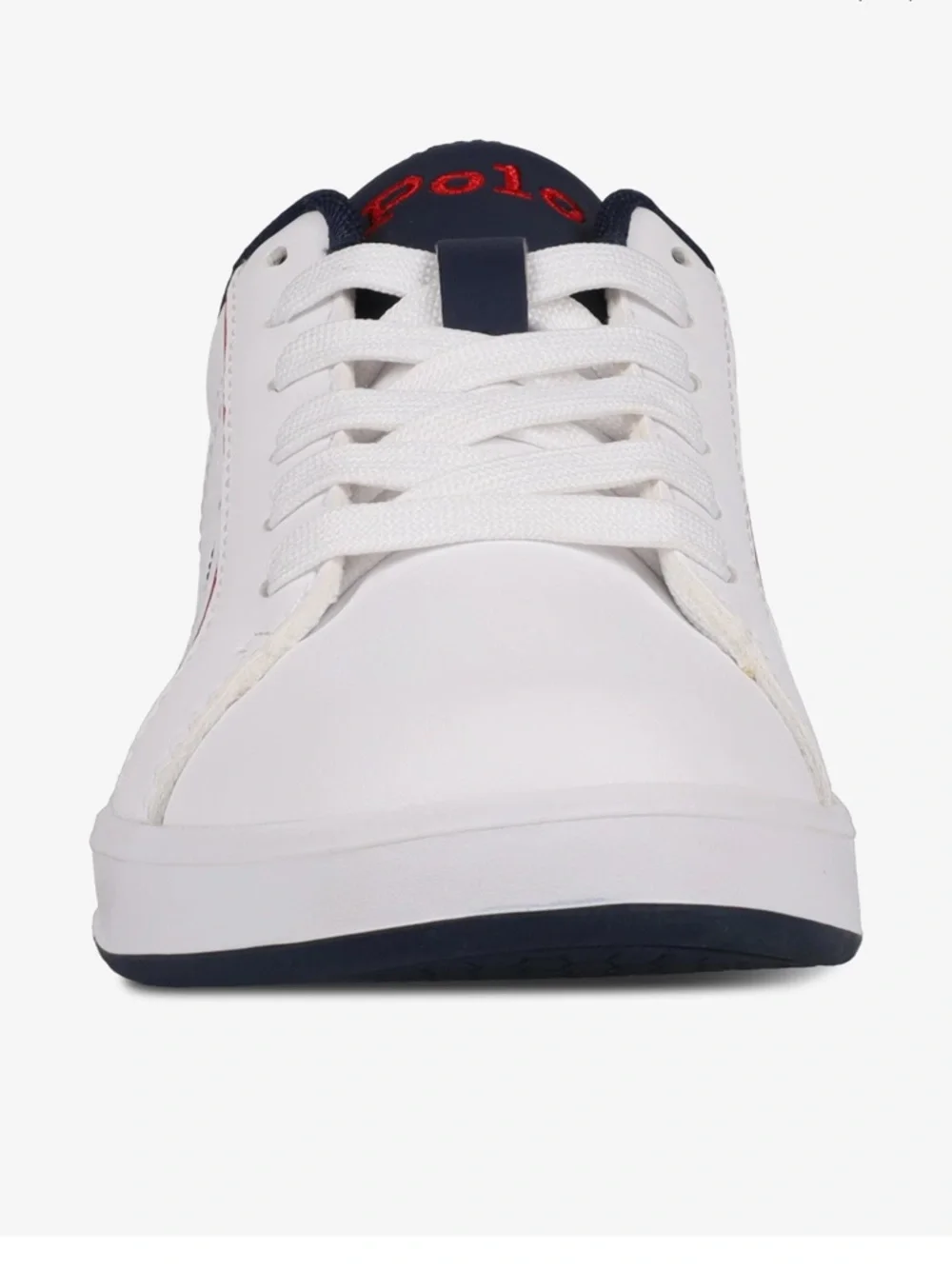 Polo Ralph Lauren Girls’ White/Navy Sneakers Heritage Court III—2